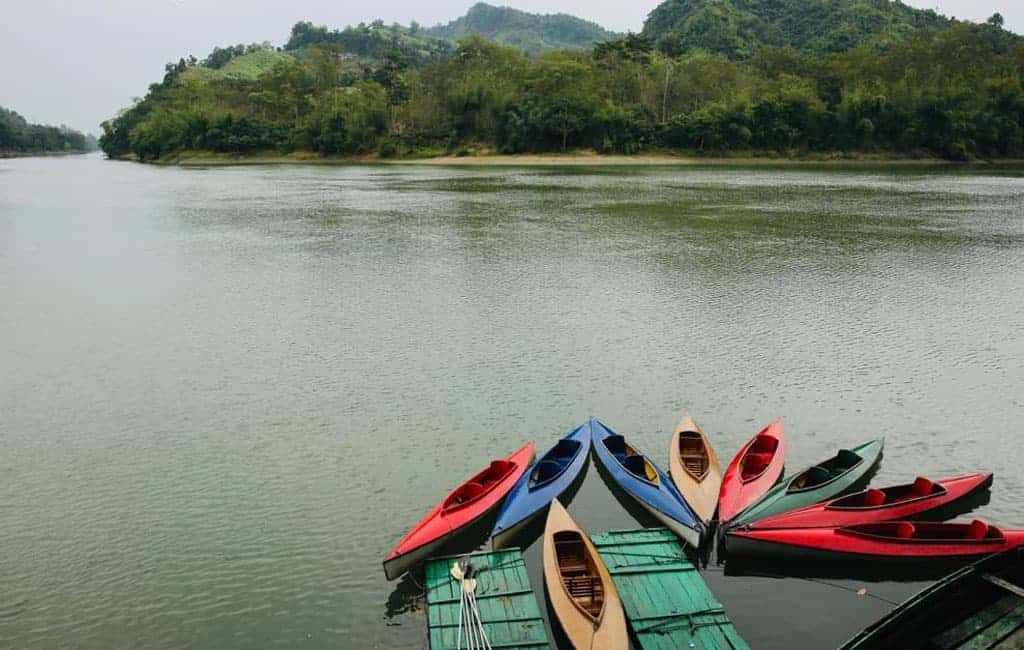 Kayaking In Kaptai Lake
